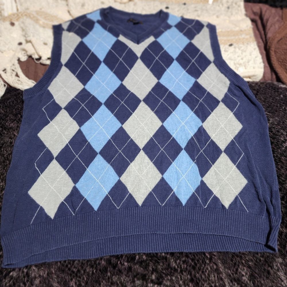 Club Room Golf Vest Mens Size XXL 2XL Sport Sweater Vest